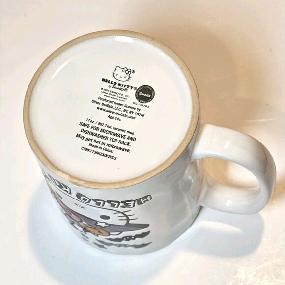🎃 Hello Kitty Halloween Witch Ceramic Mug – Sanrio – 2000s Rarity – Minor Chip - Picture 5 of 5